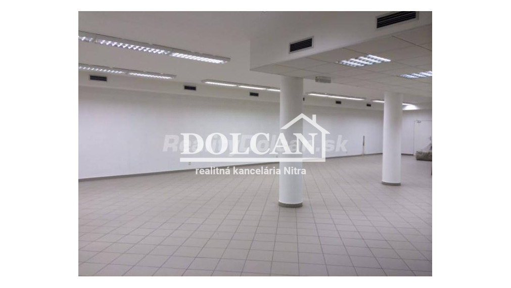 NA PRENÁJOM holopriestor 242 m2 v suteréne na pešej zóne, Nitra