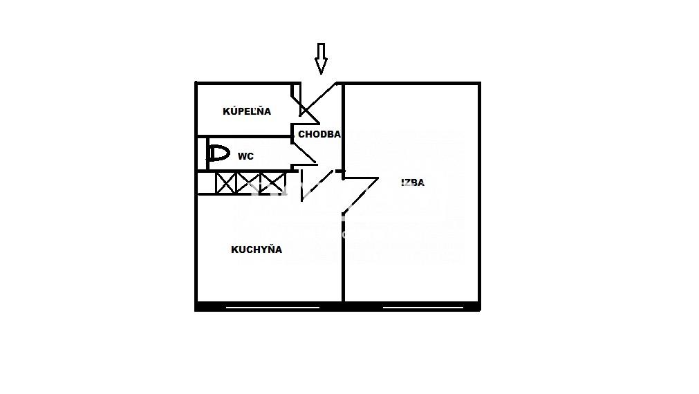 RK DOLCAN ponúka na predaj 1 izbový byt Nitra, Klokočina