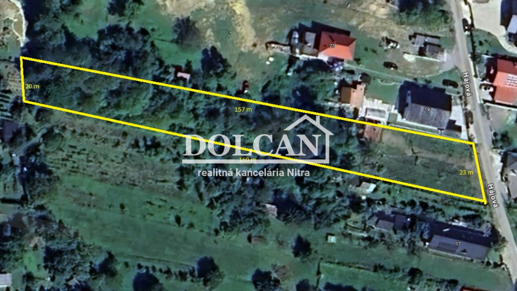 Veľkorysý pozemok v okrajovej časti mesta Zlaté Moravce