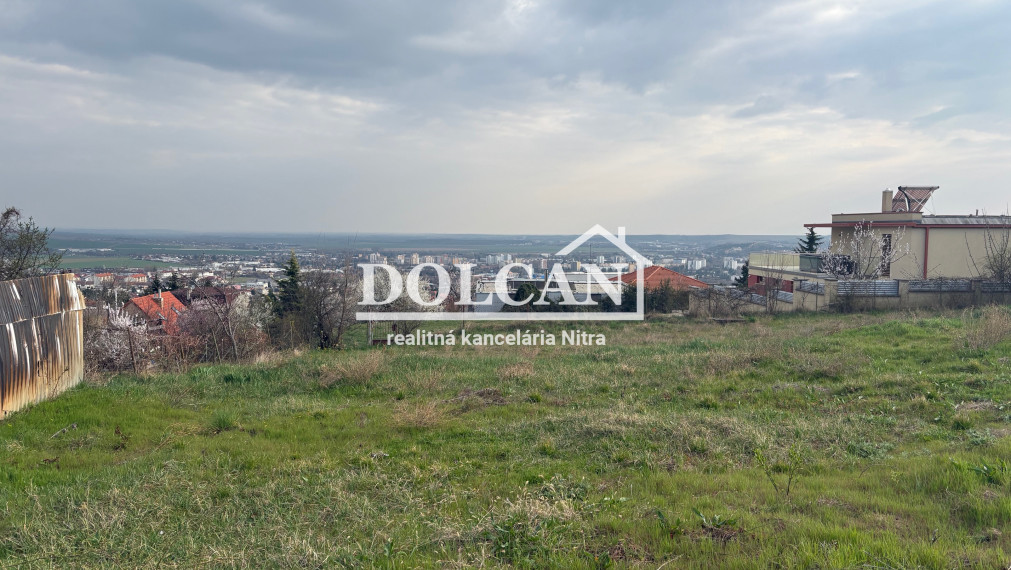 Stavebný pozemok s krásnym výhľadom Nitra, Zobor