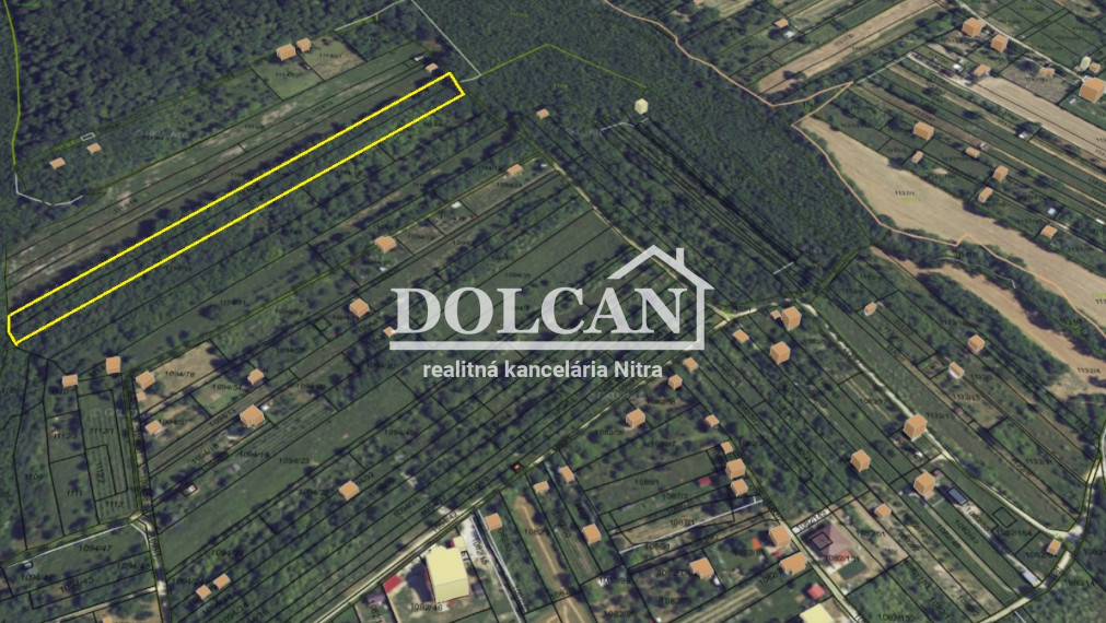 Investičný pozemok v obci Dolné Štitáre