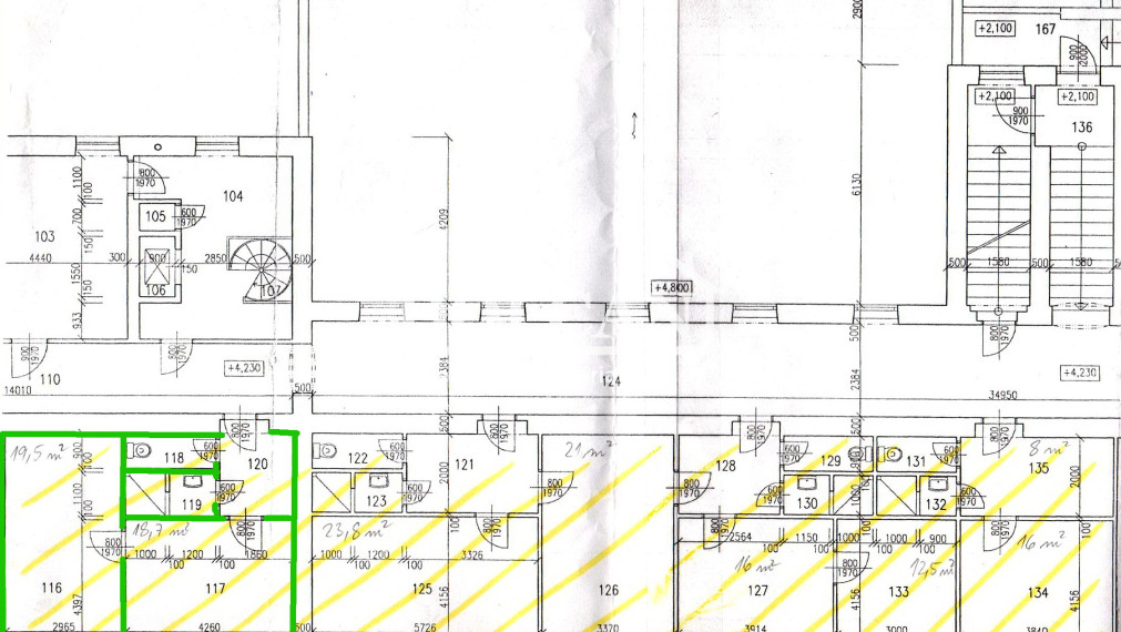Na prenájom kancelársky priestor 47 m², Nitra centrum