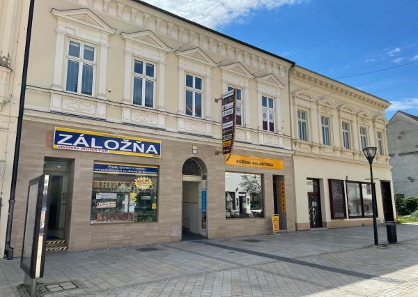 RK DOLCAN dá do prenájmu obchodné priestory na pešej zóne Nitra